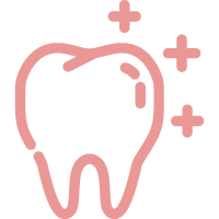 Dental restorations for kids icon